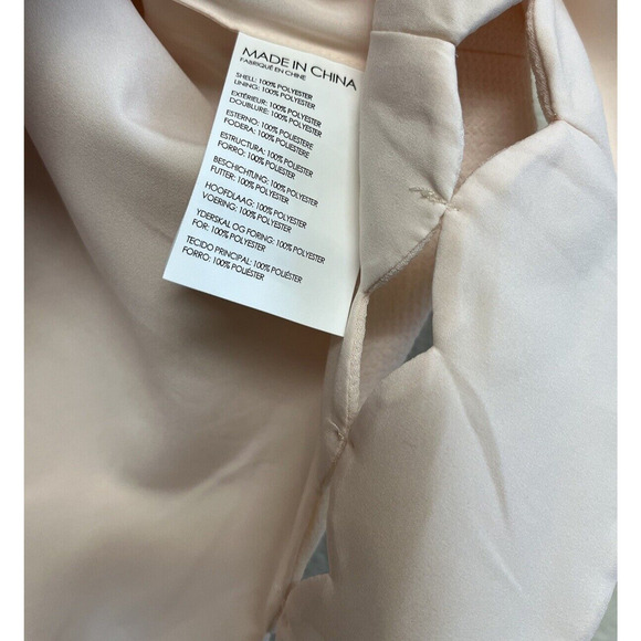 Club Monoco Atrina Skirt Size 8 Pink Pearl Scalloped Cutout Hem NEW - Picture 8 of 13